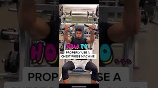 How to: Properly Use The Incline Chest Press Machine With Good Form  (Hammer Strength)