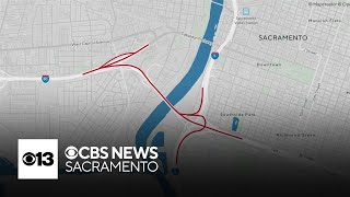 Major Highway 50 closure in Sacramento set for this weekend