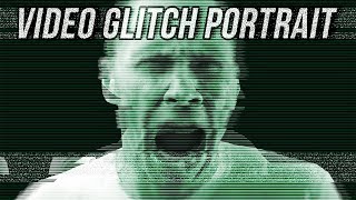 Photoshop Tutorial: Create an Awesome Video GLITCH Portrait  Effect