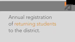 ParentPortal Returning Student Registration Parent Video