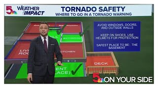 Tornado safety: Where to go during a tornado warning