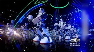 108 robots perform Chinese Kung Fu