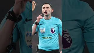 Police are investigating threats and abuse aimed at referee Michael Oliver after his controversial