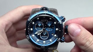 INVICTA VENOM BLUE MEN'S WATCH REVIEW MODEL: 80566