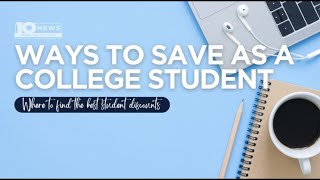 Save big with student discounts and deals