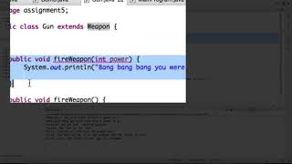 Java Abstract Example Part 3