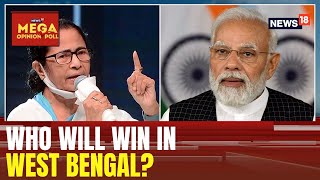 BJP to win 25 seats, TMC to get 17 among 42 Seats in West Bengal, predicts Opinion Poll | News18