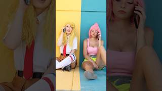 “Marco! 😀” “Polo. 😑” - Spongbob and Patrick cosplay w/ ​⁠@halcybella 🧽💕
