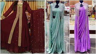 Latest design koti gown/croptop lehenga/ready shari collection for eid || ঈদের ফেন্সি কালেকশন ২০২৩