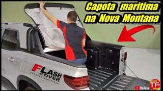 Como instalar capota marítima na Nova Montana 2023