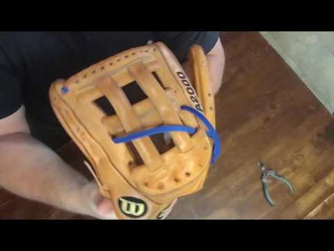 How to Properly Relace a Wilson-style H Web How to Properly Relace a Wilson-style H Web