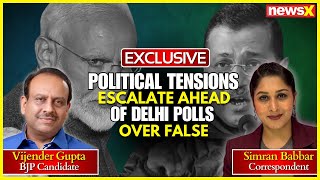 Delhi Elections 2025: Vijender Gupta Targets AAP's Fake Claims, Praises BJP's 10-Year Track Record