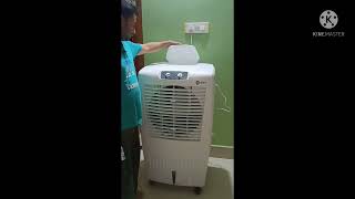 Orient Electric 85 L Desert Air Cooler Unboxing Review Setup \u0026 Test | How to Setup Orient Air Cooler