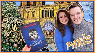 Festive PARIS Vlog 🇫🇷🎄| Galeries Lafayette WICKED Tree, Les Misérables, NOTRE DAME \u0026 More! 2024