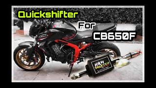 ติดตั้ง Quickshifter RKH ในCbr650f นะจ๊ะ🤙🔥