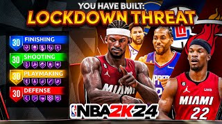 These LOCKDOWN BUILDS are BROKEN in NBA 2K24! BEST LOCKDOWN BUILD w/ CONTACT DUNKS