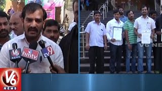 Telangana Four Wheeler Driver's Association Leaders Meets Minister Mahender Reddy | V6 News