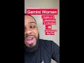 gemini women personality traits rap by travbryan