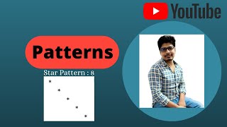 Pattern - 8 Solution Video| Java Foundation Course | Star Pattern Solution.