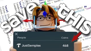 Leaderstats Data Save | Roblox Studio | 20 Seconds Tutorial