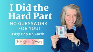 Easy Pop Up Fun Fold Card Using Pop Up Petals