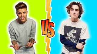 Justin Bieber Vs Timothée Chalamet (Timmy) Transformation ★ Who's More Handsome?