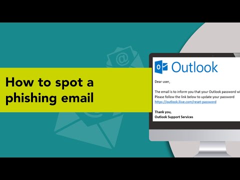 How to recognize phishing emails