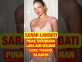 SARAH LAHBATI PATRON SAINT OF 'WALDAS' DAW ANG SABI NG EX-BIYENAN NA SI ANNABELLE RAMA🛑#viral