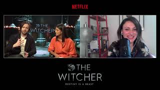 Joey Batey & Anya Chalotra Talk The Witcher Season 2