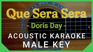 Que Sera Sera - Doris Day [Acoustic Karaoke | Male Key]
