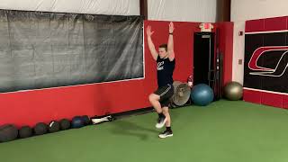 Arms Overhead High Knee March