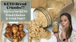 Keto Bread Crumbs! Perfect for Frying Chicken & Fish!