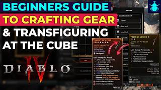Diablo 4: Beginner’s Guide to Crafting Gear & Transfiguring in Season 13