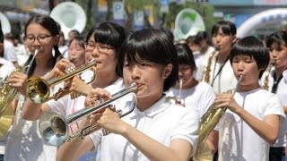 20160505【ＨＤ・原画４Ｋ】銀座柳まつりゴールデンパレード2016（練馬区中学校・高等学校合同バンド）