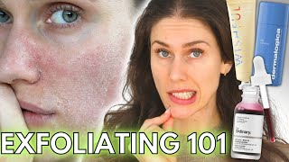 Exfoliation Guide For Textured Skin - How To Exfoliate Like A Medical Esthetician!