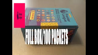 PANINI PREMIER LEAGUE STICKER COLLECTION ***FULL BOX OPENING/100 PACKETS***