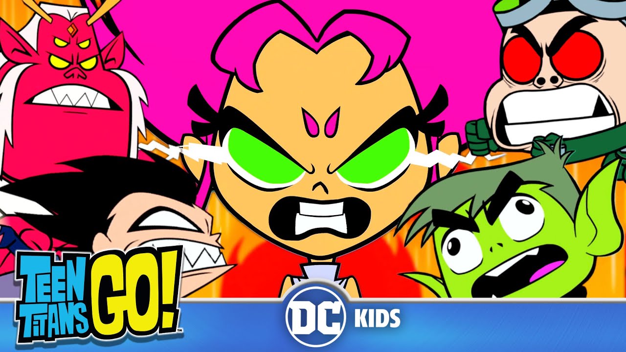 Teen Titans Go! | RAAAGE!!! 😡 | @dckids - YouTube