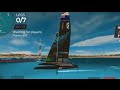 Virtual Regatta. Blackfoils F50  Class Sailing. SailGP  Palma Spain Eregatta Race 3.