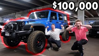 $100,000 AND THIS JEEP IS OURS!