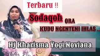 Ngaji Lucu Penuh Ilmu Hj Kharisma Yogi Noviana dari Madiun ll Maulid Nabi Muhammad SAW