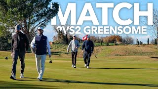 Nos enfrentamos a dos EMBOSCADOS y APRENDEMOS | Match 2VS2 de golf