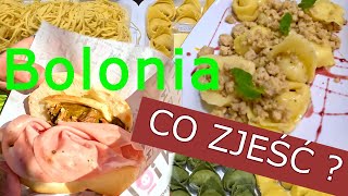 Bolonia gdzie zjeść? Lokalna kuchnia Street Food, Pizza Tagliatelle i Rague 4K Dron #Restauracje