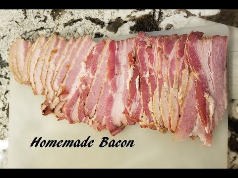 Homemade Bacon - YouTube