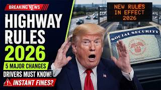 New Highway Rules 2026: Drivers Fined Instantly? 5 Changes Every Senior Must Know!