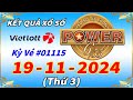 Kết Quả Xổ Số Tự Chọn POWER 6/55 Ngày 19/11/2024 - Vietlott 6/55 - Kỳ Vé #01115 – VIETLOTT