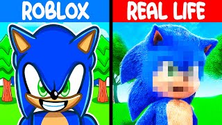 Sonic Turns REALISTIC In Roblox!