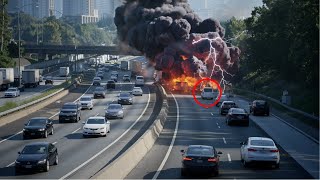 80 Shocking Car Crash Moments on the Road You Wouldn’t Believe if They Weren’t Filmed!