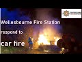 Wellesbourne Fire Station respond to car fire near Halford (Warwickshire Fire and Rescue Service)