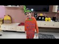 kids fancy dress as carrot with ayansh patel