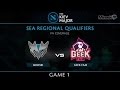 Mineski vs Geek Fam | Kiev Major Regional Qualifier | Group Stage | Best of 1 | Game 1